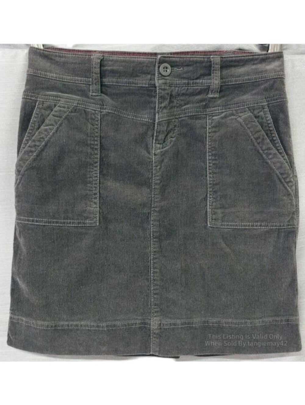 The North Face Corduroy Casual Pencil Skirt